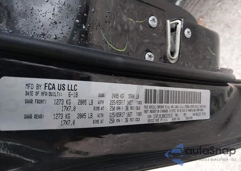 2019 Jeep Cherokee Latitude Plus 4X4 z USA, uszkodzony, nr VIN 1C4PJMLB8KD229151